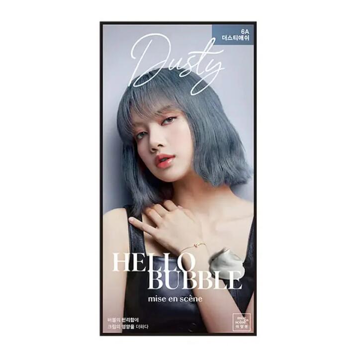 Amorepacific Hello Bubble Foam Hair Dye 6A Dusty Ash - 95g