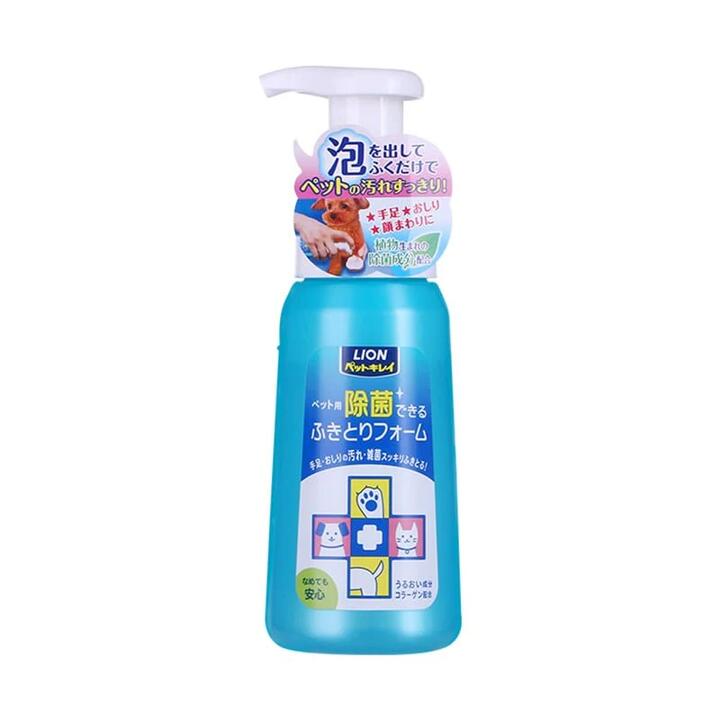 Lion Pet Antibacterial Foaming Shampoo for Cats and Dogs - 250ml