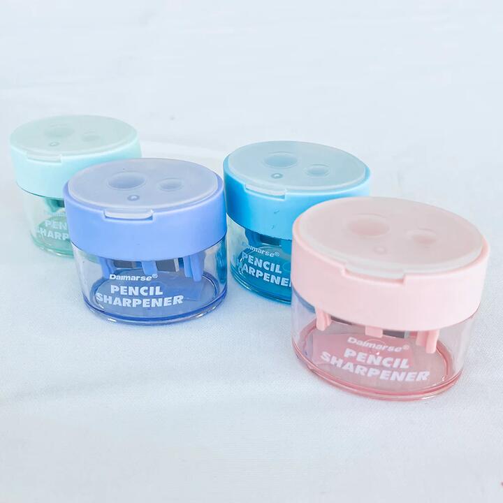 Daimarse Pencil Sharpener - Mixed Colors (Purple/Pink/Blue/Green)