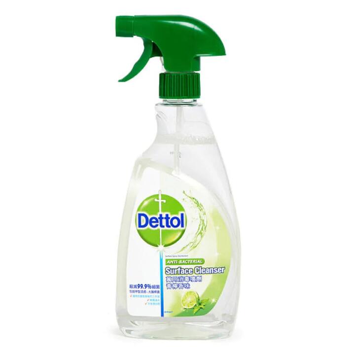 Dettol Surface Cleanser Spray Lime Scent - Kills 99.9% of Bacteria - 500ml