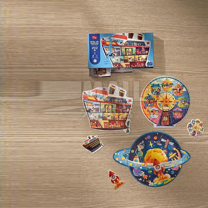 BC Babycare Advanced Puzzle Set for Early Education - 5 Stages