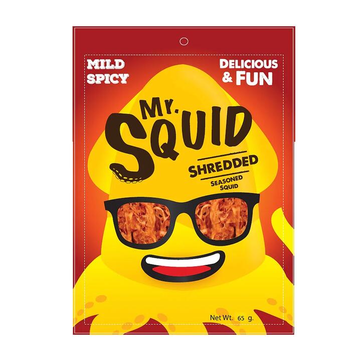 Mr Squid Shredded Seasoned Squid - 65g