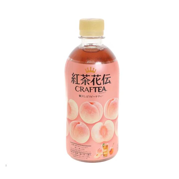 Craftea Peach Flavored Juice Tea - 440ml
