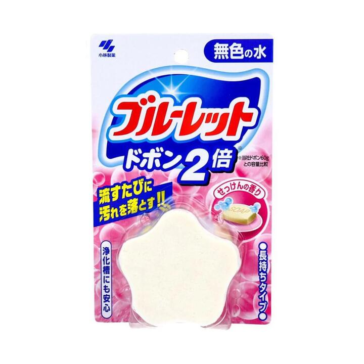 Kobayashi Toilet Tank Cleaning Block - Soap Scent, 120g