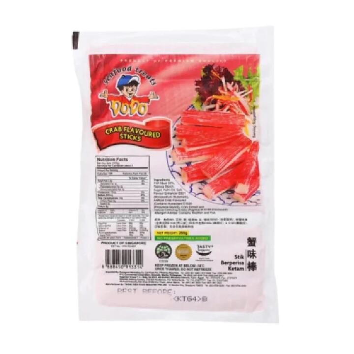 Dodo Frozen Crab Flavoured Sticks - 250g