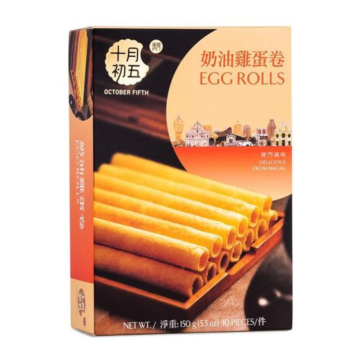 October Fifth Creamy Egg Rolls - 150g