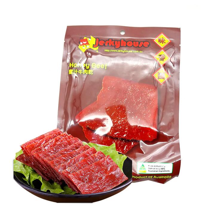 Jerkyhouse Honey Beef Jerky - 2 Pieces, 100g