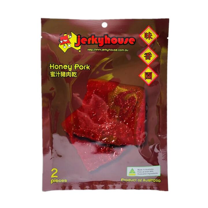 Jerkyhouse Honey Pork Jerky - 2 Pieces, 100g
