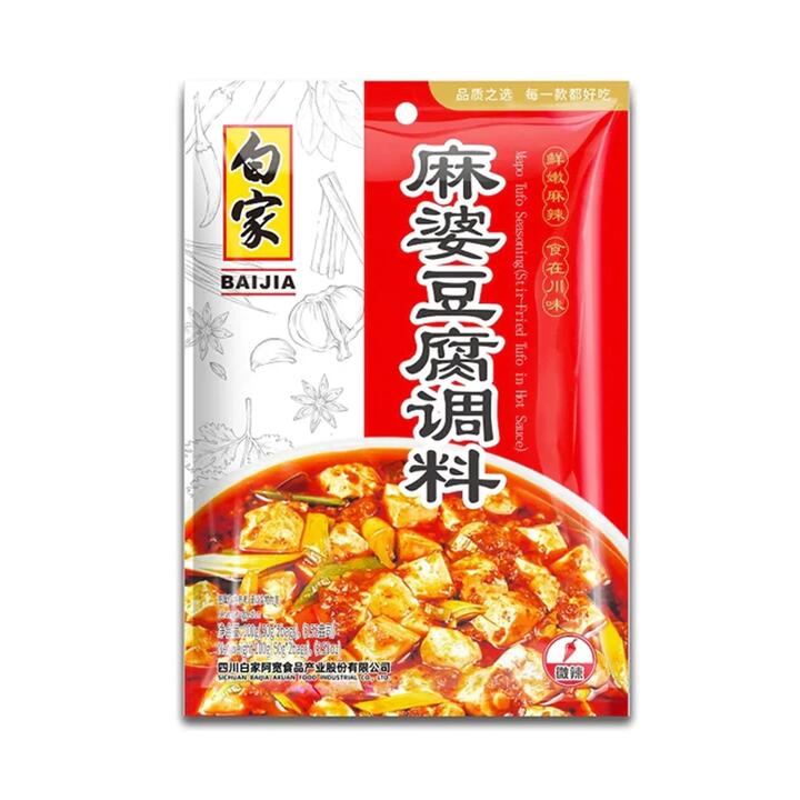 Baijia A-Kuan Mapo Tofu Seasoning - 100g