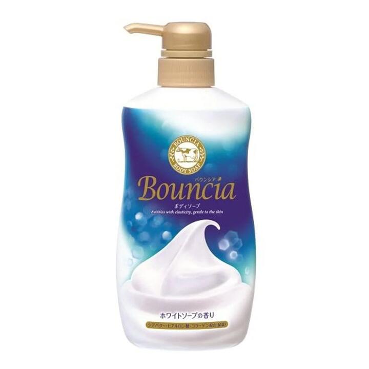 Cow Brand Bouncia Body Soap - Milk Floral Scent, 550ml