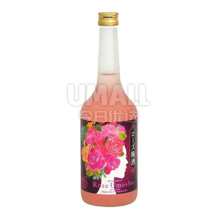 Kunizakari Rose Umeshu - 9% Alcohol, 720ml