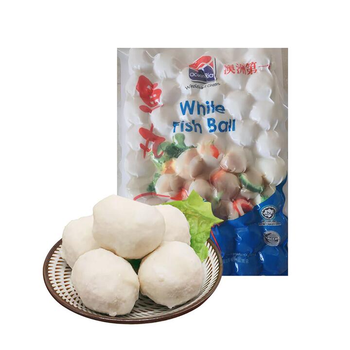 OceanRia Frozen White Fish Balls - 500g