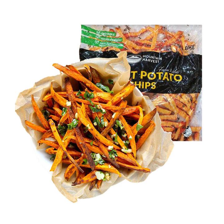 Bespoke Foods Frozen Sweet Potato Chips - 1.8kg
