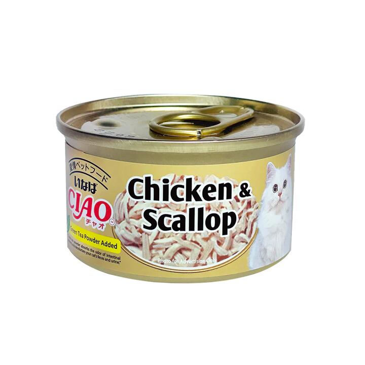Ciao Cat Food Chicken & Scallop Flavor C21 - 75g