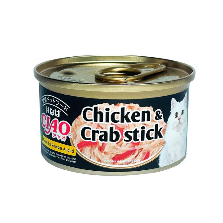 Ciao Cat Food Chicken & Crab Stick Flavor C13 - 75g