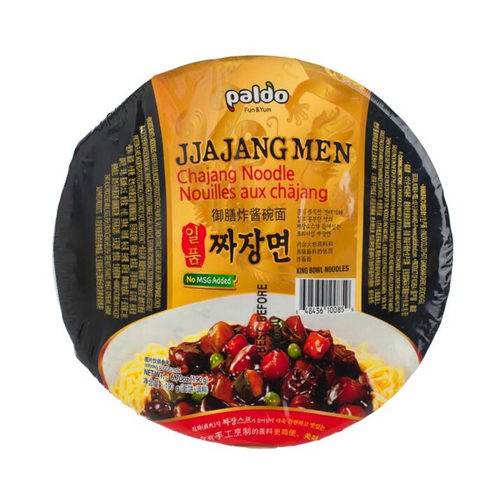 Paldo King Bowl Jjajangmen Chajang Noodle - 190g