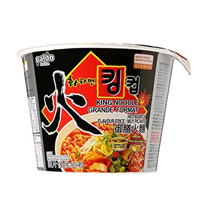 Paldo King Noodle Hot Pot Flavor Instant Noodles Bowl - 110g