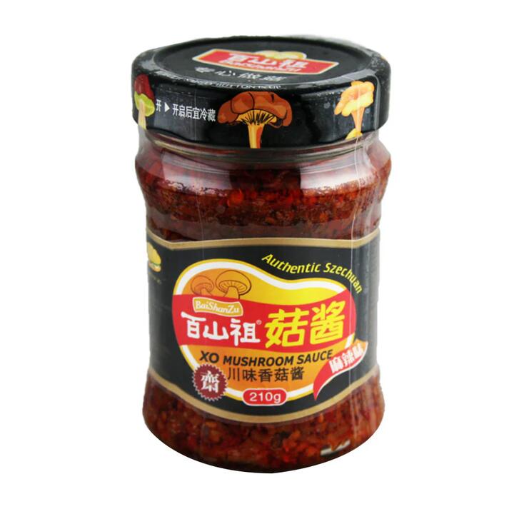 BaiShanZu Szechuan Spicy Mushroom Sauce - 210g