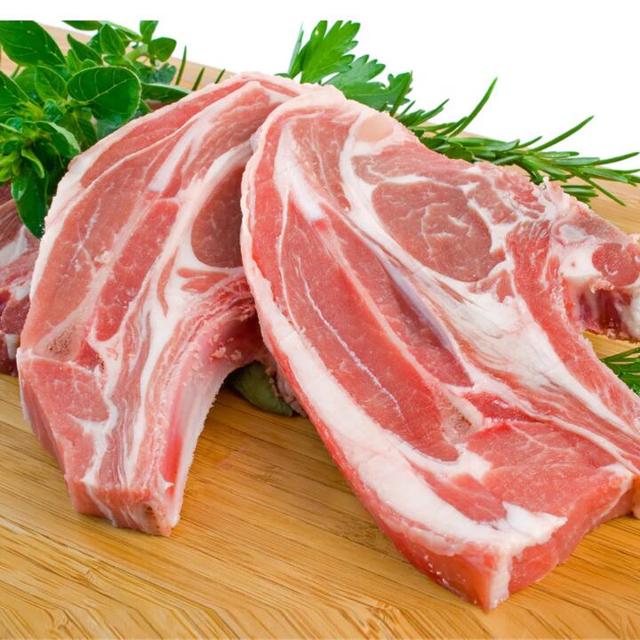 Frozen Lamb BBQ Chops (Shoulder) - 1kg