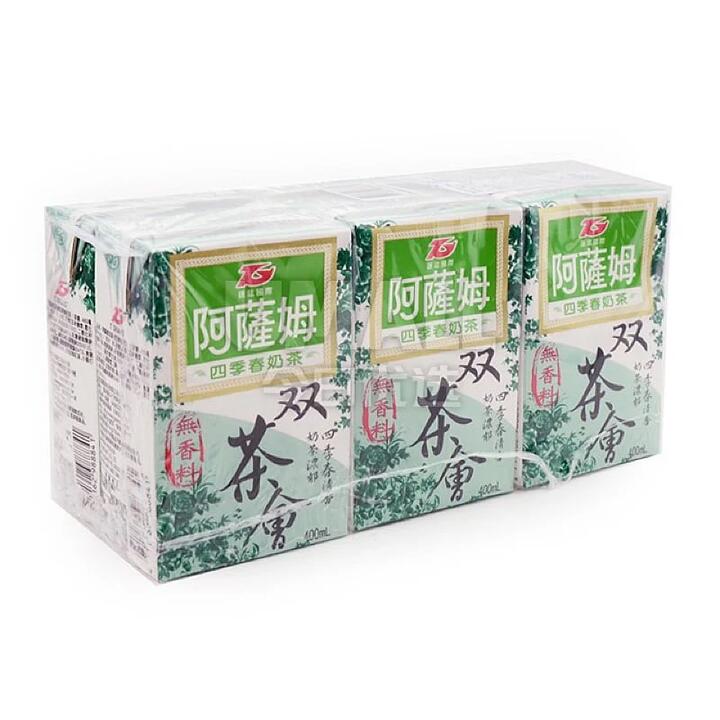 Assam Four Seasons Milk Tea - 6 Pack, 400ml Each
