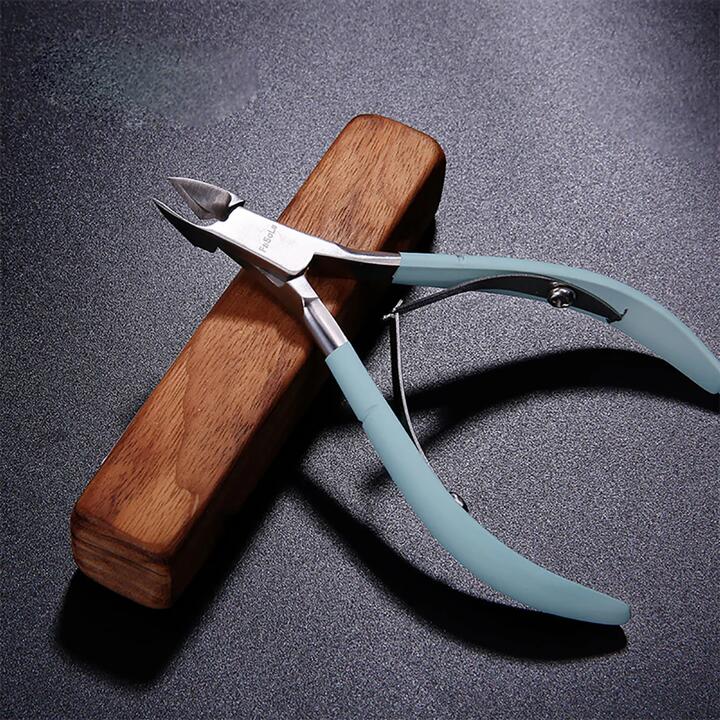 FaSoLa Stainless Steel Cuticle Nipper - Olive Green