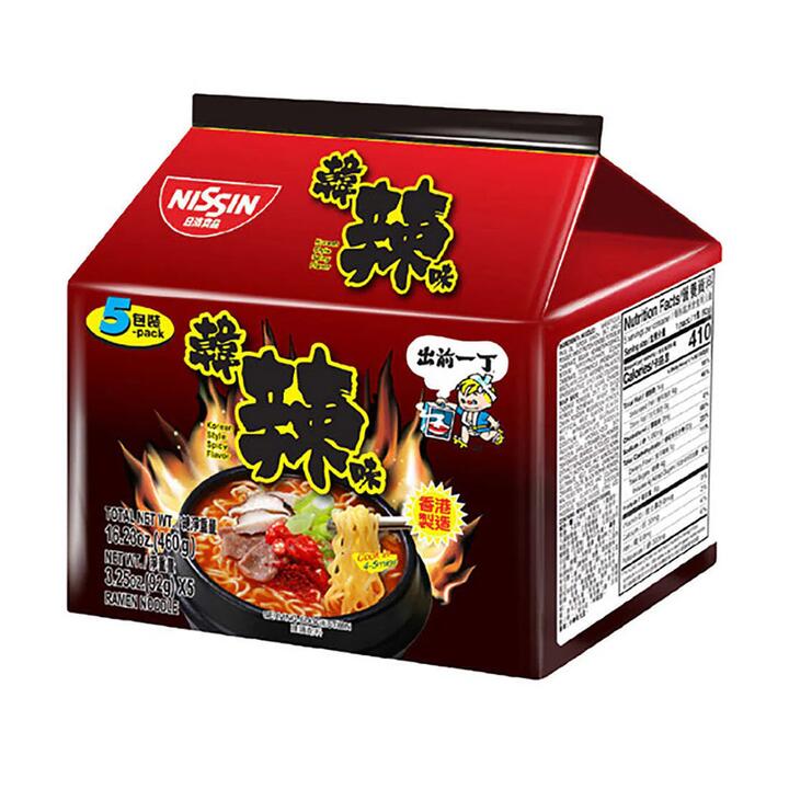 Nissin Demae Ramen Korean Spicy Flavor 92g x 5 Packs