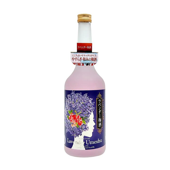 Kunizakari Lavender Umeshu - Low Alcohol Sweet Plum Wine, 9% ABV, 720ml