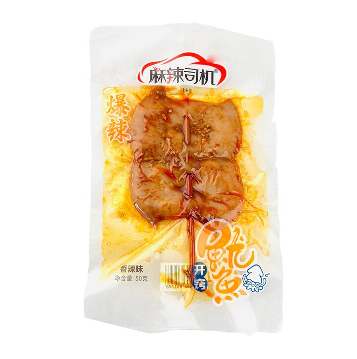 Mala Driver Spicy Squid - Extra Spicy Flavor, 50g