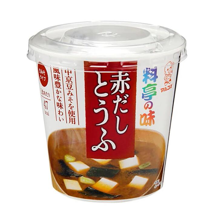 Marukome Instant Red Miso Soup with Tofu - 23g