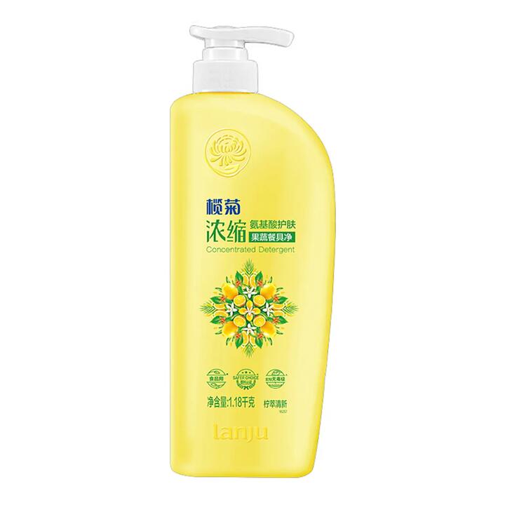 Lanju Concentrated Amino Acid Skincare Detergent for Fruits, Vegetables, and Dishes - 1.18kg
