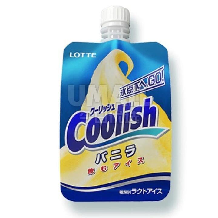 Lotte Coolish Vanilla Ice Smoothie - 140ml
