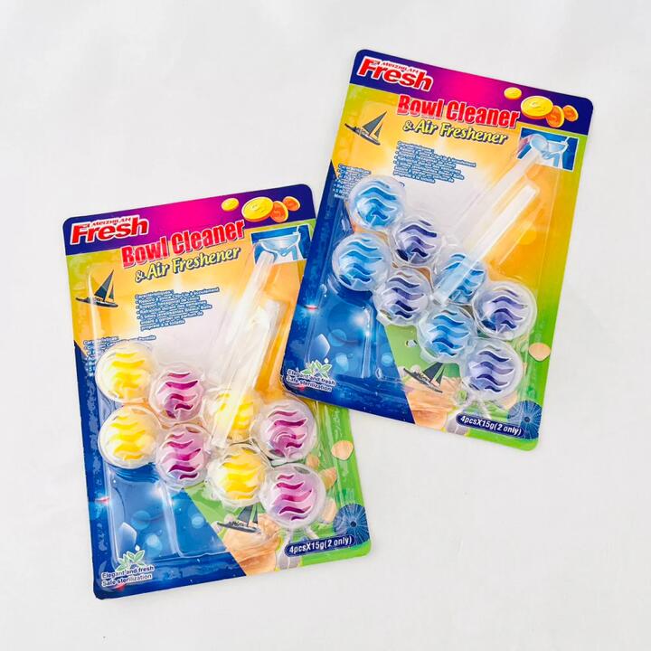 Colorful Bubble Toilet Bowl Cleaner - Hanging 8 Balls