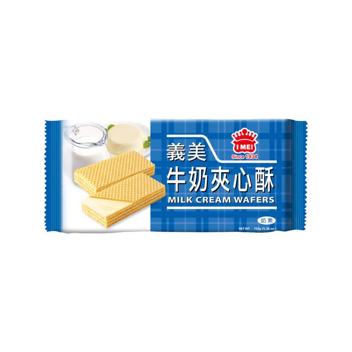 I Mei Milk Cream Wafers - 152g