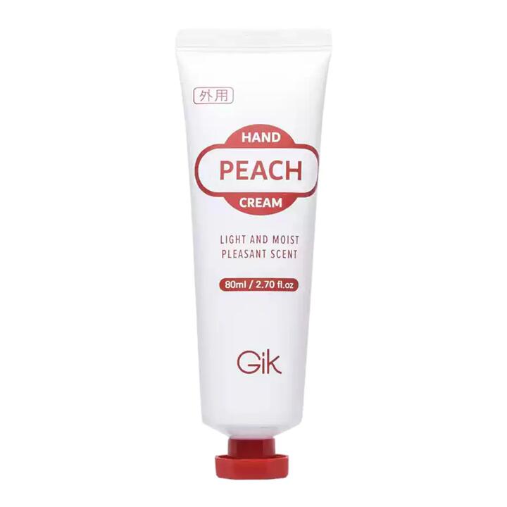 Gik Peach Scented Moisturizing Hand Cream - 80ml