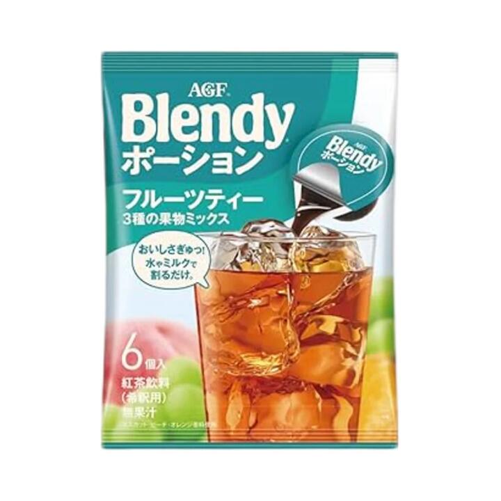 AGF Blendy Concentrated Fruit Tea Capsules - 6 Pack