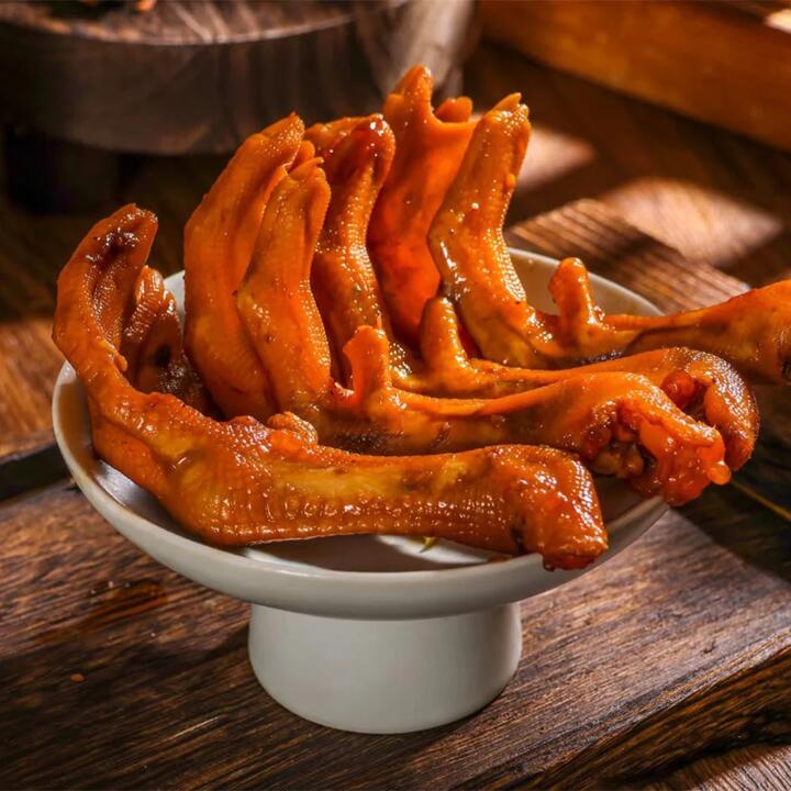 Spicy Braised Duck Feet - 900ml Box (Approx. 10 Pieces)