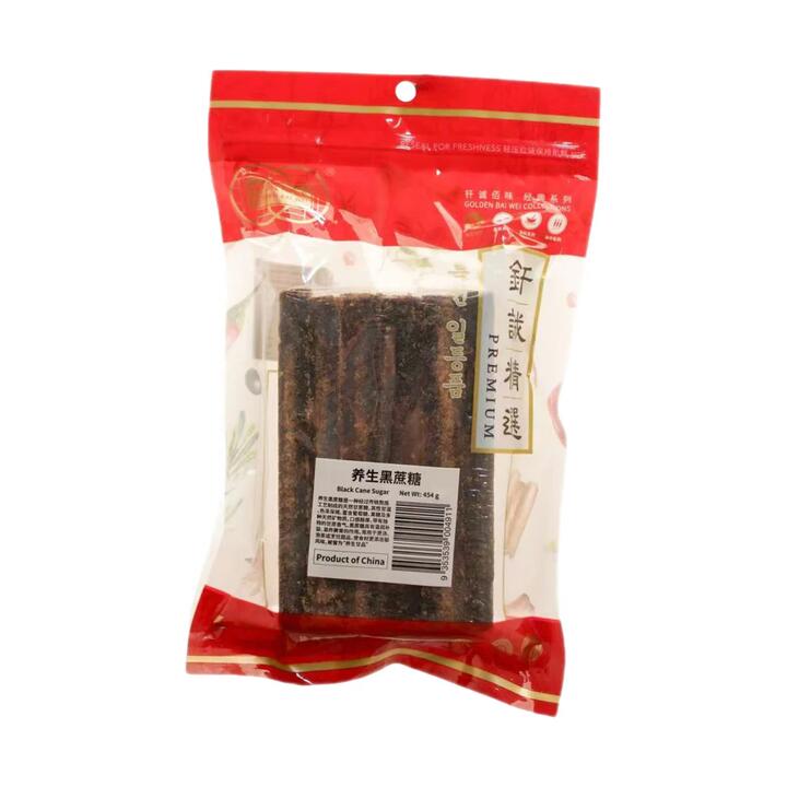Qiancheng Wellness Black Cane Sugar - 454g