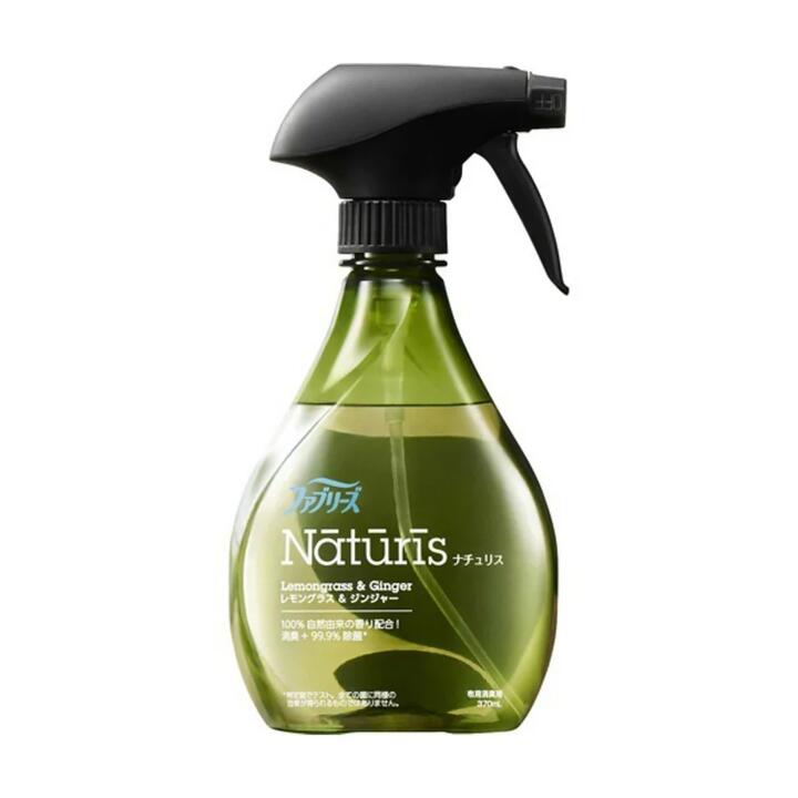 Febreze Naturis Lemongrass & Ginger Fabric Deodorizing & Sanitizing Spray - 370ml