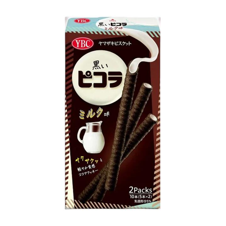 YBC Picola Milk-Flavored Cocoa Wafer Rolls - 49g