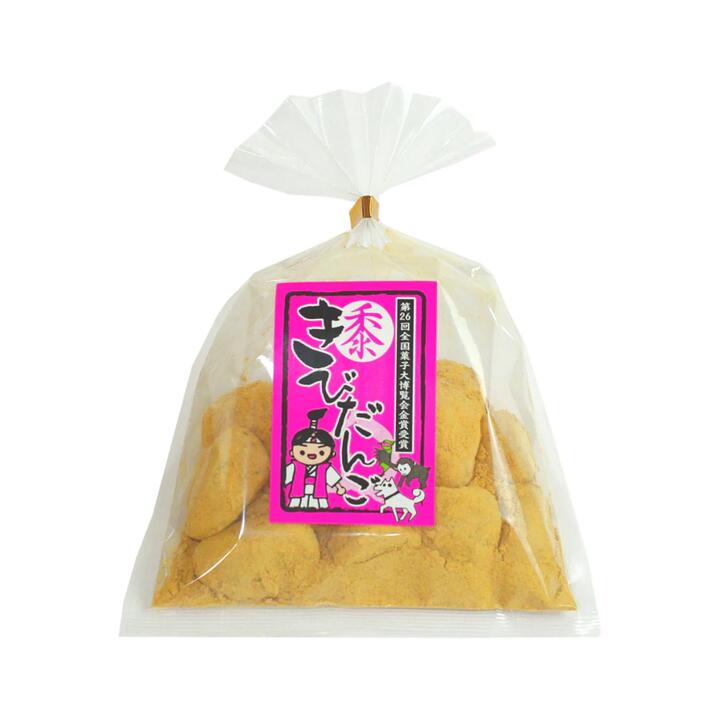 Seiki Kibi Dango Japanese Soft Mochi Rice Cakes Coated with Kinako – 200g - Traditional Okayama Sweet Treat