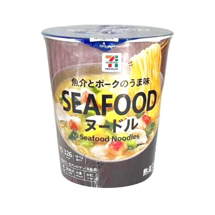 7-Eleven Premium Seafood Cup Noodles 75g – Instant Japanese Cup Ramen