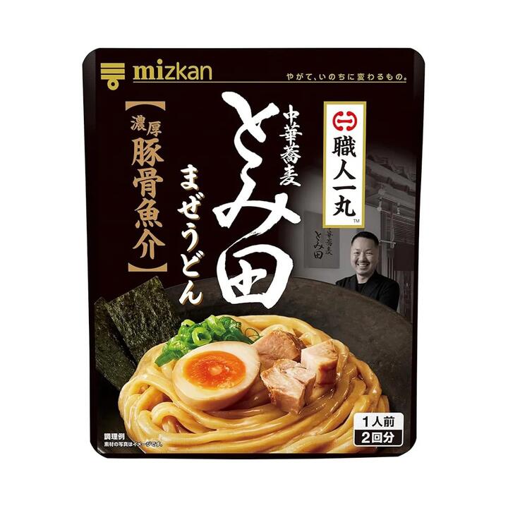 Mizkan Tonkotsu Gyokai Mazemen Udon Sauce 56g – Rich Pork & Fish Broth Mix for 2 Servings