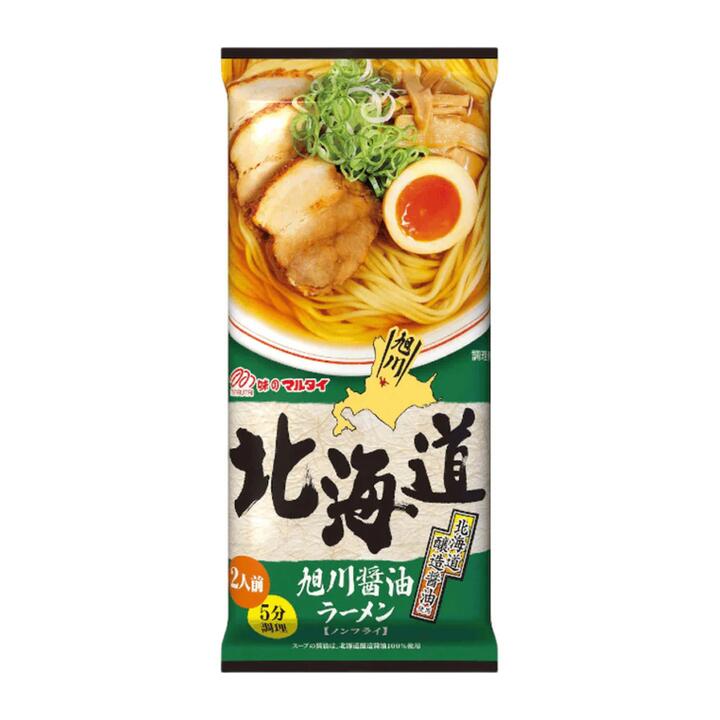Marutai Hokkaido Asahikawa Shoyu Ramen – 2 Servings (212g)
