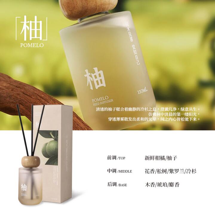 Airguard Pomelo Reed Diffuser – 110 ml (Flameless Home Fragrance)
