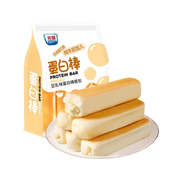 Bright Dairy Protein Bar Bread – Soy Milk Flavour 270g - Soft Baked Protein Bread Sticks