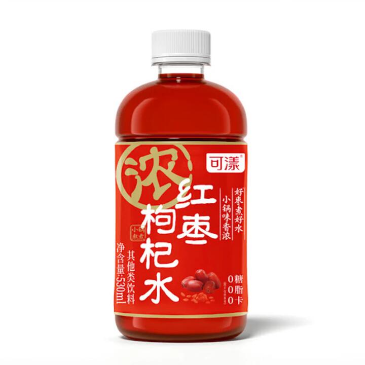 Keyang Jujube & Goji Berry Herbal Infusion Drink 530ml – Zero Sugar, Zero Fat