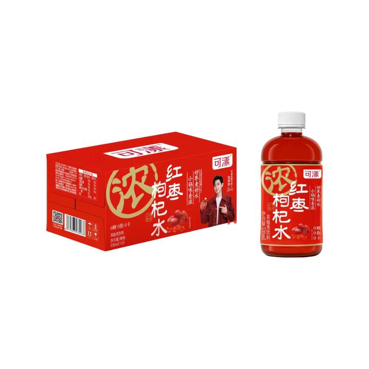 Keyang Red Date & Goji Berry Infused Water – 530ml × 15 Bottles