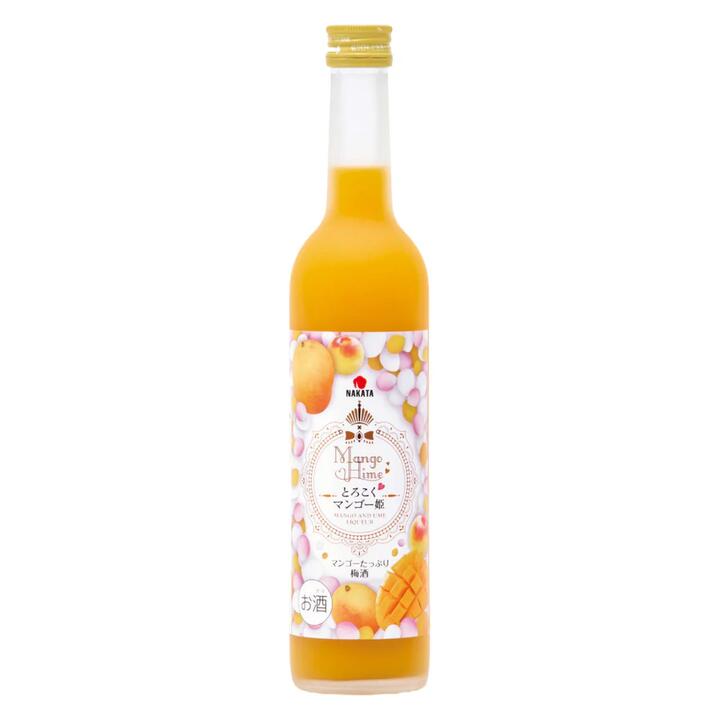 Nakata Mango Hime Mango Umeshu 8% ABV – 500ml - Japanese Mango Plum Wine