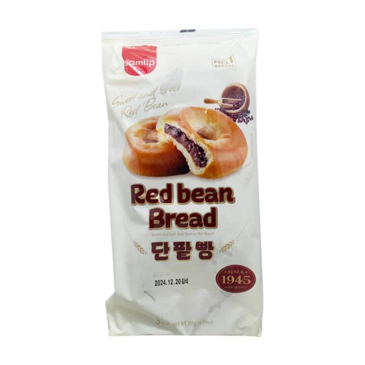 Samlip Korean Red Bean Bread – 3 Pieces (255g) - Sweet Azuki Buns