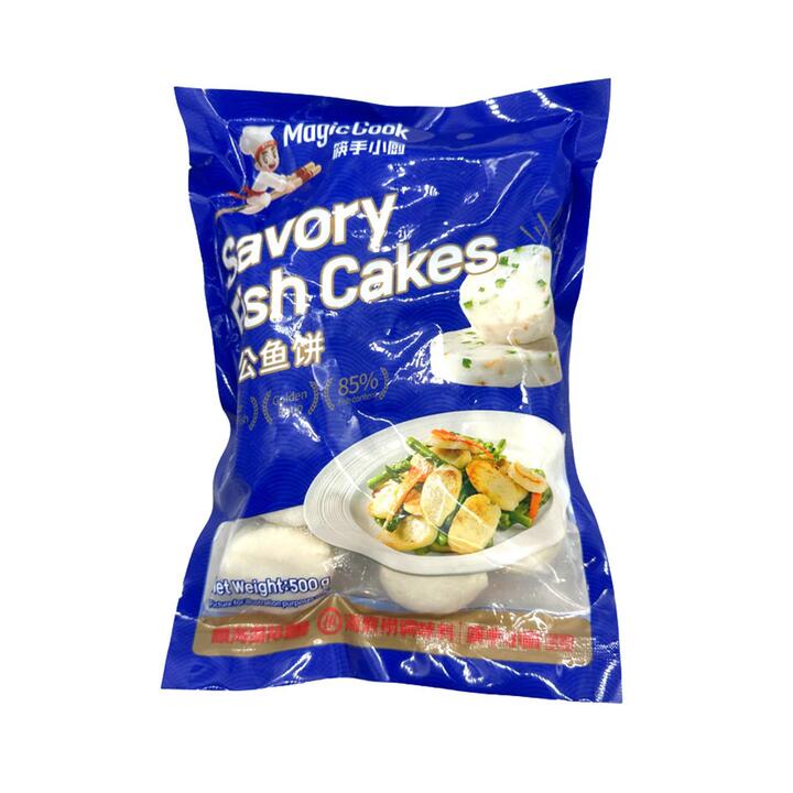 Magic Cook Savory Fish Cakes (85% Fish) – Frozen 500g